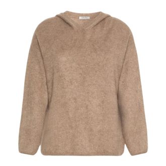Max Mara Hoodies & sweatvesten, Dames, Beige, S, Hoodie