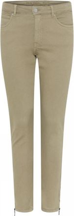 C.Ro Magische Fit Sand Stijlvolle Broek - Dames - Slim Fit Broeken - Beige - M - Broeken