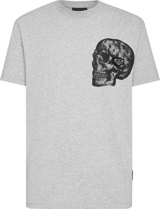 Philipp Plein T-Shirt Round Neck Ss Print Skull