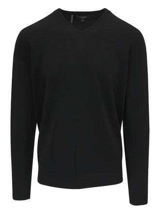 Kinross Cashmere V-neck sweater - Black