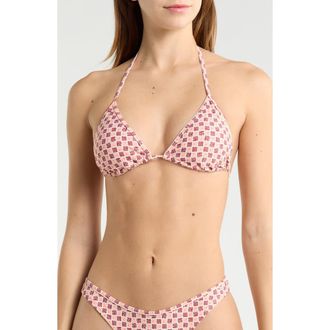 Rip Curl Classic Surf Triangle Bikini Top in Multi Color at Nordstrom, Size X-Small