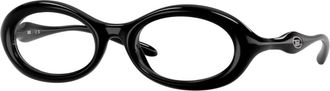 Diesel Mode Bril Dl 6005U Stijl 2001 - unisex - Brillen - Zwart - 51 MM - Accessoires