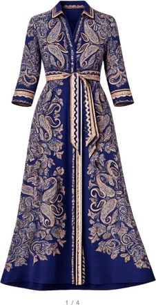 Hale Bob Kleedjes, Dames, Veelkleurig, XL, Tove Maxi Jurk