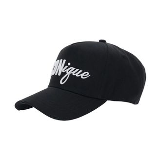 Dsquared2 Caps, male, Black, Size: ONE SIZE Iconique Ricamato