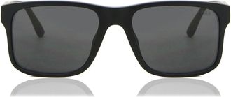 Polo Ralph Lauren PH4195U 500187 Mens Sunglasses Black Size 57