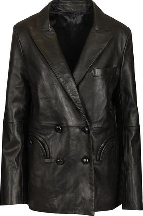 Blaz&eacute; Milano Everynight Vegas Baby Leather Blazer