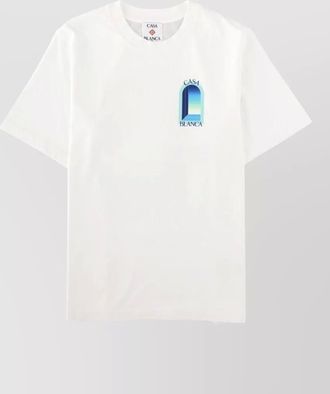 Casablanca cotton printed t-shirt