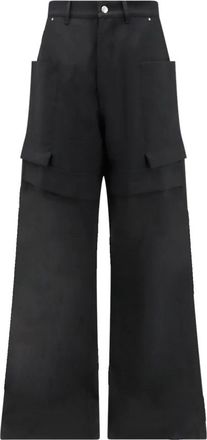 Rick Owens Wide Trousers - male - Rick Owens - Wide Trousers - Black - W30 - Trousers