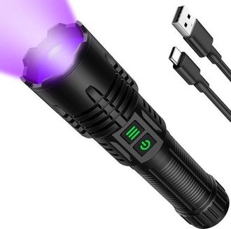 OEM Linterna Uv De Luz Negra, L&aacute;mpara Ultravioleta - Detector De Orina De Perro