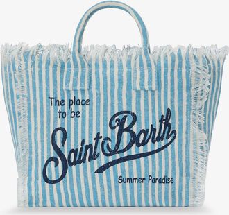 MC2 Saint Barth Vanity linen shoulder bag - MC2 SAINT BARTH - gender_Woman