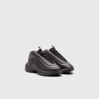 Diesel S-D-Runner X-Slip-on sneakers with matte Oval D instep - Sneakers - Unisex - Black