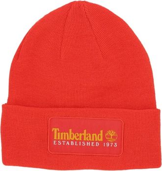 Timberland Established 1973 Beanie - unisex - Hoeden - Oranje - ONE Size - Polyester - Accessoires