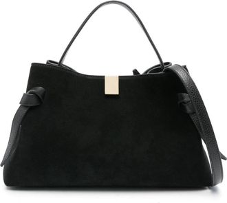 Yuzefi Gyoza tote bag - women - Leather - OS - Black