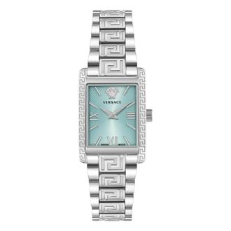 Versace Horloges - Dames - Horloges - Blauw - ONE Size - Accessoires