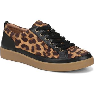 Vionic Winny Low Top Sneaker in Tan Leopard at Nordstrom Rack, Size 9.5