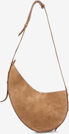 SOEUR Gerundete Schultertasche aus Wildleder Winona