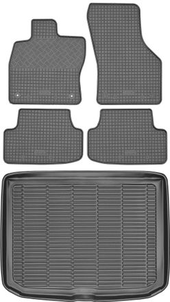 OEM Juego De Alfombrillas De Goma Para Coche Y Maletero Para Audi A3 Iii 8v Sportback (2012-2020)