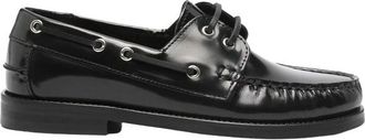 Vinny&rsquo;s Bootschoenen - Dames - Bootschoenen - Zwart - 39 EU - Schoenen