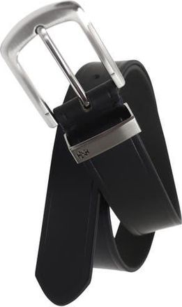 Izod Mens Leather Jean Belt Metal Keeper in Black at Nordstrom, Size X-Large