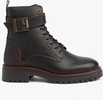 Barbour HEIDI Womens Boots Brown - Size UK 7