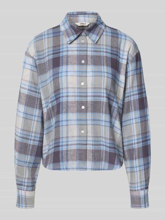 Only Regular Fit Hemdbluse aus reiner Baumwolle Modell JILDA in Hellblau, Gr&ouml;&szlig;e XS