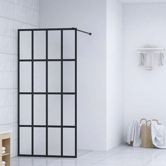 vidaXL Cabina Doccia con Schermo in Vetro Temperato Glassato 80x195 cm - Vidaxl