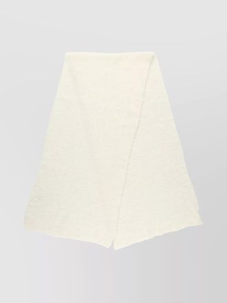 American Vintage ribbed wool-blend scarf