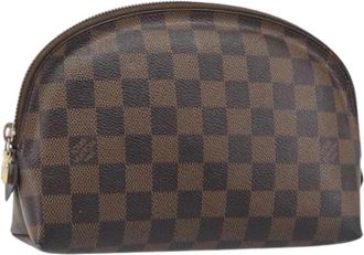 Louis Vuitton Pre-owned Vintage Portemonnee - Dames - Vintage Accessoires - Bruin - ONE Size - Leer - Vintage