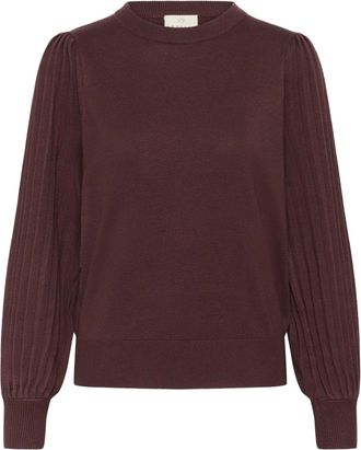 Kaffe Maglieria - - Knitwear - Donna - Marrone - L