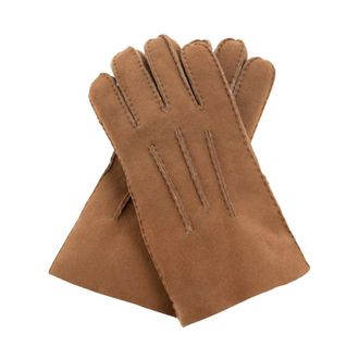 UGG Guanti con logo - - Accessories - Uomo - Marrone - XL