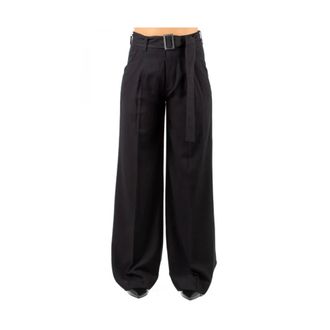 Dondup Broeken, Dames, Zwart, 2Xs, Pantalone