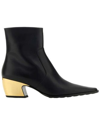 Bottega Veneta Tex Leather Ankle Boot
