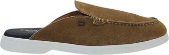 Nicholas Deakins Dames Suede Mules (Bruin)