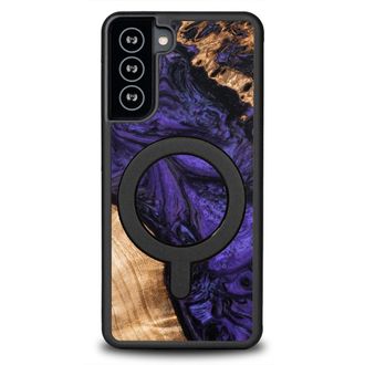 OEM Funda Bewood Unique Para Samsung Galaxy S21 Fe - Violeta Con Magsafe