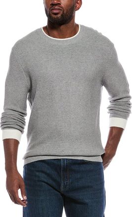 ATM Anthony Thomas Melillo Atm Anthony Thomas Melillo Colorblocked Cashmere-Blend Crewneck Sweater