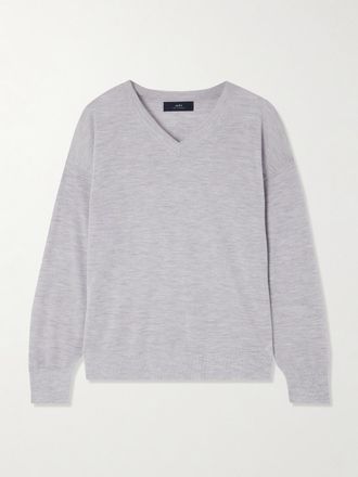 arch4 Pullover In Cashmere Chiswick - Grigio