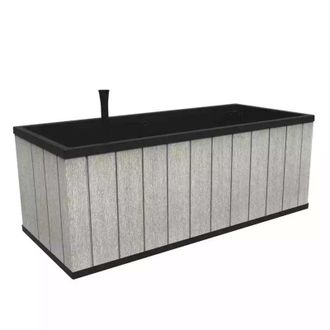 Keter Jardiniera Keter Sequoia Gris 131,4x58x50