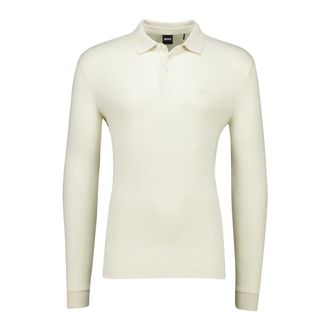 HUGO BOSS Heren, Tops, Beige, Maat: 4XL Katoen