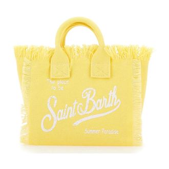 MC2 Saint Barth Tote Bags, female, Yellow, Size: ONE SIZE Vanity Mini