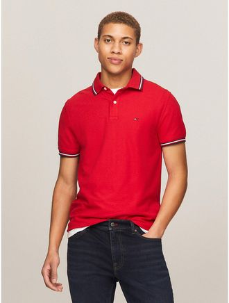 Tommy Hilfiger Mens Regular Fit Tommy Wicking Polo