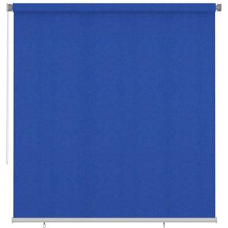 vidaXL Persiana Enrollable De Jard&iacute;n Hdpe Azul 220x230 Cm Vidaxl
