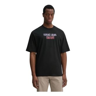 Versace Jeans Couture Hombre, Camisetas, Negro, Talla: L