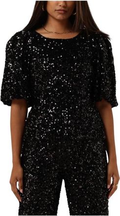 Harper & Yve Dames Marsja-ls Tops & T-shirts - Dames - Blouses - Zwart - L - Overhemden