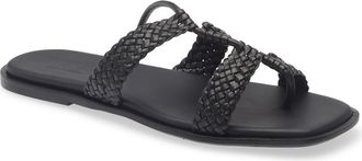 Hereu Woven Strappy Sandal in Black at Nordstrom, Size 10.5Us