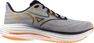Mizuno Mens Wave Rider 29 Running Shoes In Harbor Mist Baritone Blue