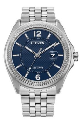 Citizen Corso Bracelet Watch, 42mm in Silver at Nordstrom Rack