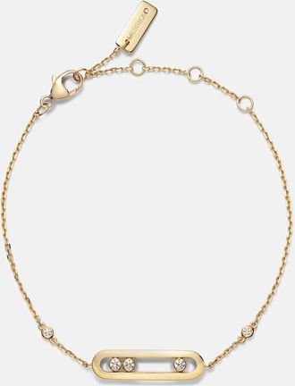 Messika Baby Move 18kt gold bracelet with diamonds