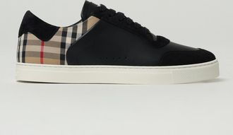 Burberry Sneakers Stevie in pelle e canvas check