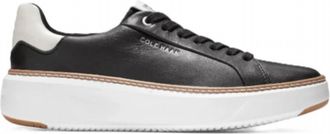 Cole Haan Womens Grandpro Topspin Sneaker In Black / White / Yellow