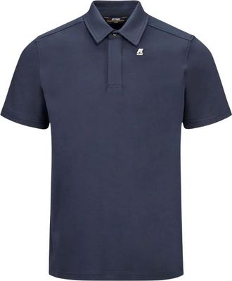 K-Way Tops, Heren, Blauw, L, Katoen, Polo Shirt